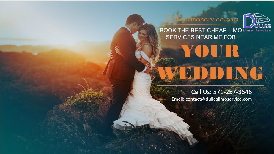 Book the Best Cheap Limo Services Near Me for Your Wedding